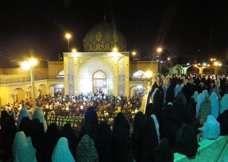 نماز لیله الرغائب – مسجد رکن الملک