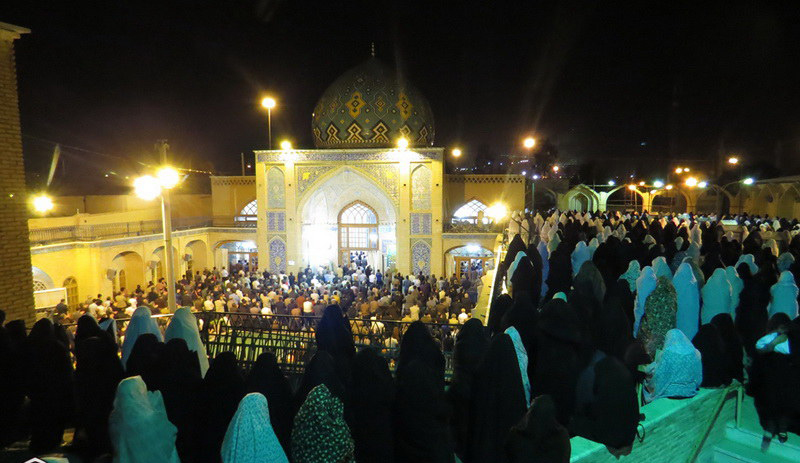 نماز لیله الرغائب – مسجد رکن الملک
