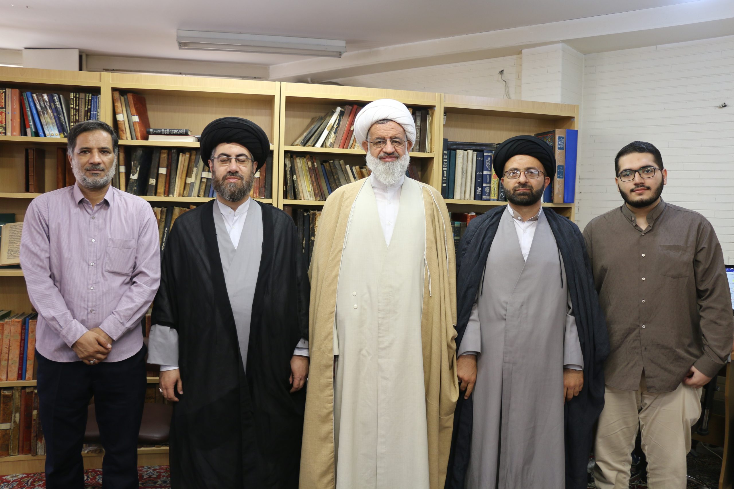 دیدار حجت الاسلام و المسلمین رفیع پور طهرانی با آیت الله کلباسی